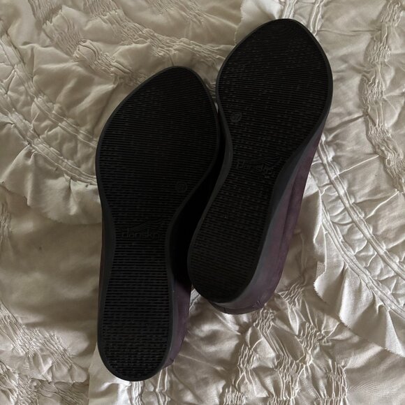 Dansko Shaylee Wedge Waterproof Leather Heels - Picture 4 of 4